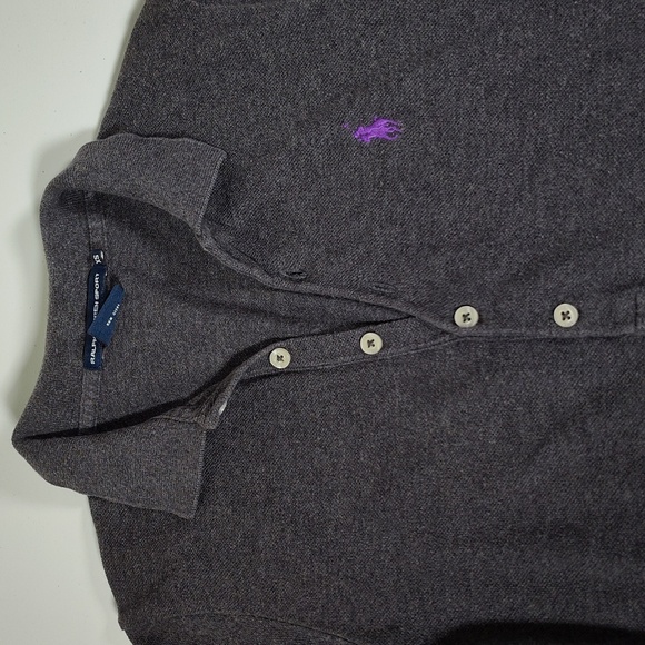 Ralph Lauren Sport 100% cotton gray polo t-shit dress XS - Picture 4 of 9